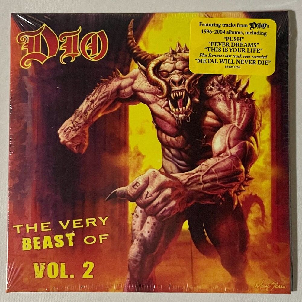 Dio – The Very Beast Of Dio, Vol. 2 NEW Compact Disc, CD Wallet, BMG, 2025